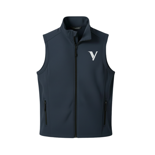 Embroidered Soft Shell Vest