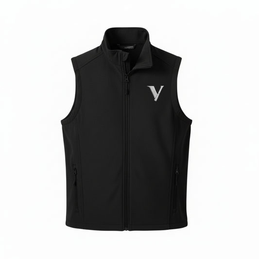 Embroidered Soft Shell Vest
