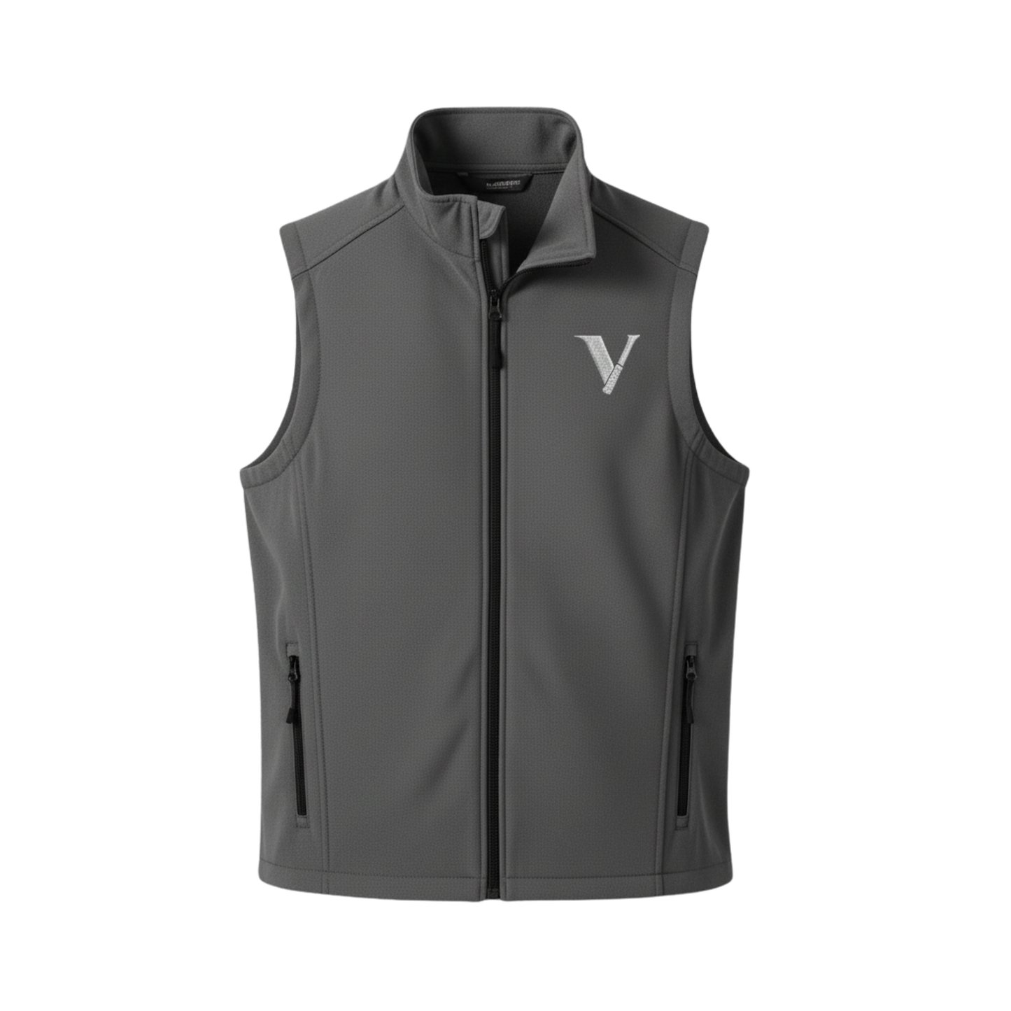 Embroidered Soft Shell Vest