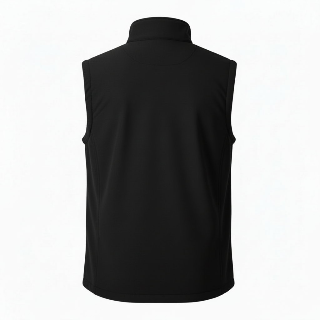 Embroidered Soft Shell Vest
