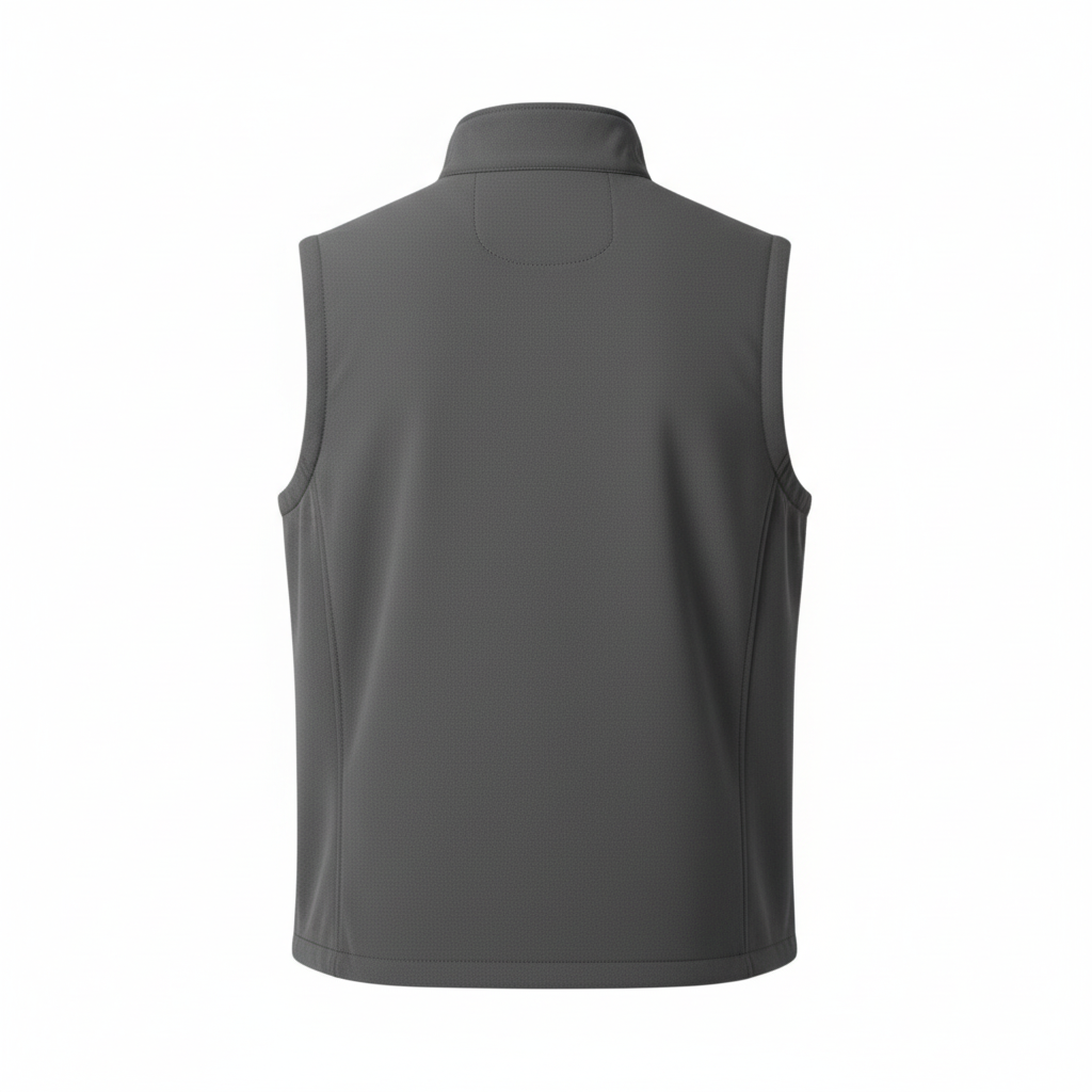 Embroidered Soft Shell Vest